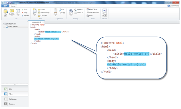 WebMatrix